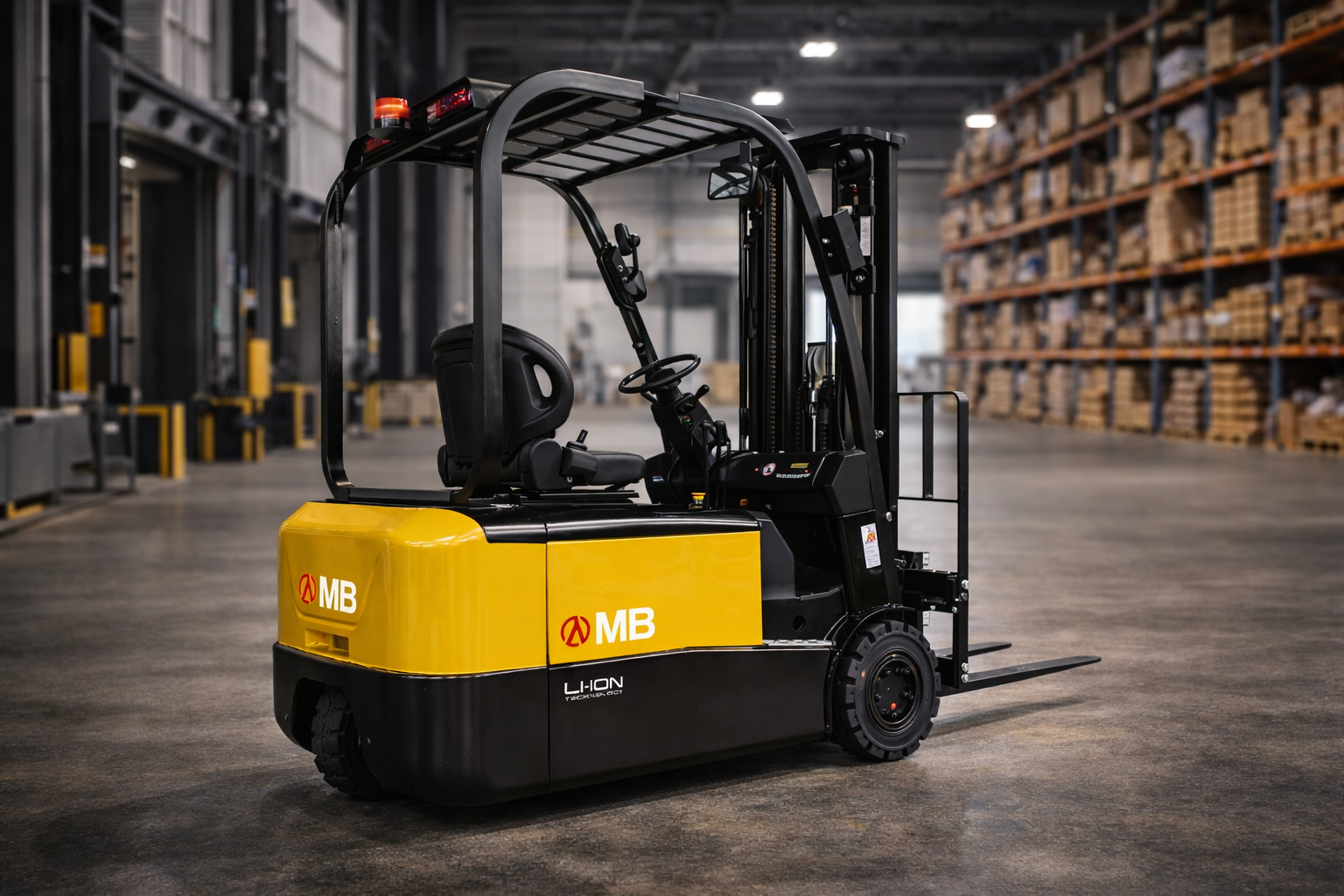 Serie CPD15 / CPD18 / CPD20TV8 detalle en cámara frigorífica