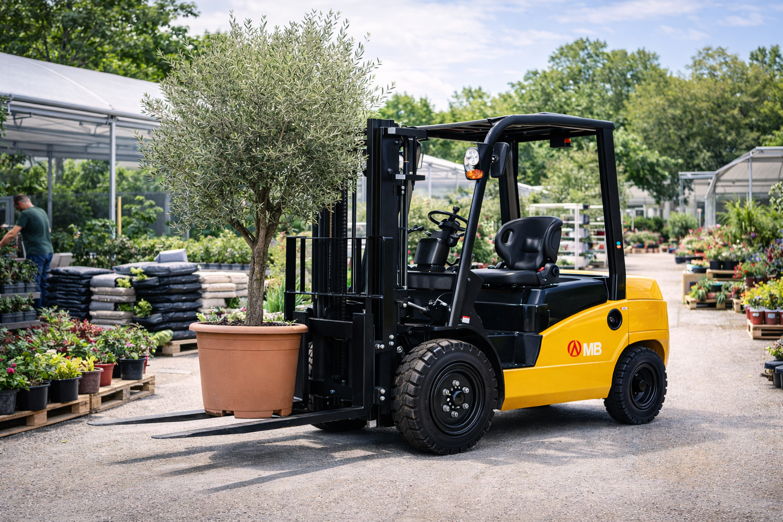 Serie CPD25 / CPD30 / CPD35T8 en jardinería