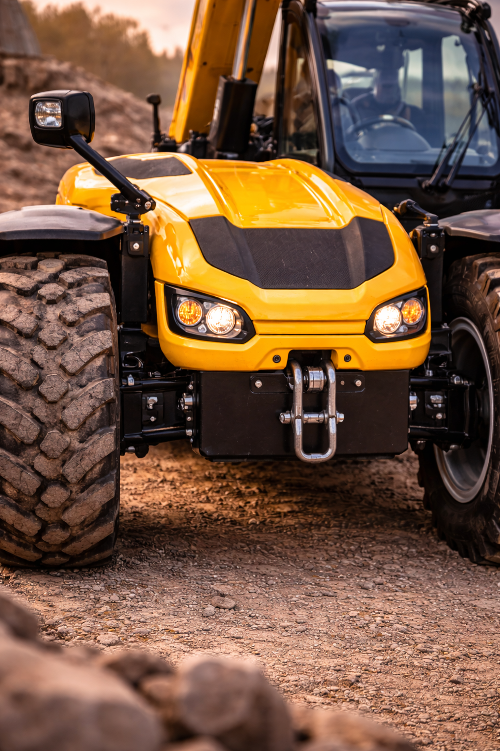 WSC735 manipulador telescópico vista general